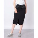 デニーローズ DENNY ROSE 前スリットスタッズポイントタイトスカート (BLACK)