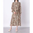 シルビアン ヒーチ SILVIAN HEACH レオパードプリントワンピース (MULTI)