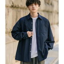 ロッキーモンロー Rocky Monroe カジュアルシャツ 長袖 メンズ チェック ストライプ 無地 TCブロード 白シャツ オーバーサイズ リラックス レギ...