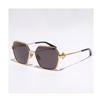 ボッテガヴェネタ BOTTEGA VENETA BOTTEGA VENETA サングラス BV1224S ポリゴン型 （002/GOLD-GOLD-GREY）