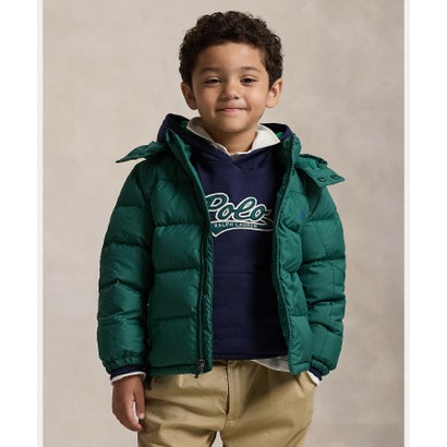 ポロ ラルフ ローレン POLO RALPH LAUREN (ボーイズ 2才〜7才)リップストップ ダウン フーデッド ジャ..