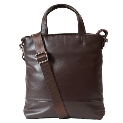 ジョヤ JOYA 様々な場面で活躍する2way縦型ショルダーバッグ （チョコ）