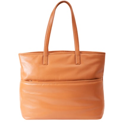 ジョヤ JOYA ジェンダーレスで使えるシンプルトート （キャメル）