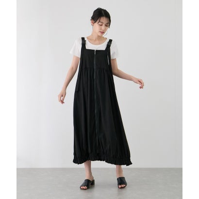 ジャイロ JAYRO ファスナーデザインジャンパースカート （ベージュ）