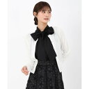 ミッシュマッシュ MISCH MASCH 2025秋冬新作 アーガイルカーディガン (WHITE)