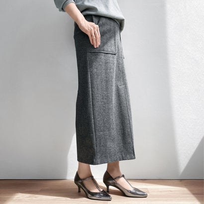 マミアン mamian 5.0cm ポインテッドトゥTストラップパンプス／m55201 （スチール）