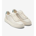コール ハーン COLE HAAN グランド クロスコート アロウ スニーカー womens (アイボリー レザー / レインフォレスト レザー)