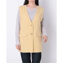 アルシーヴ archives リネン風ジレ (YELLOW)