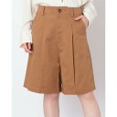 ドゥ アルシーヴ DOUX ARCHIVES チノストレッチハーフパンツ (CAMEL)
