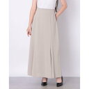 ドゥ アルシーヴ DOUX ARCHIVES 麻調切替マーメイドスカート (BEIGE)