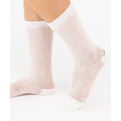 ユクリ YUQRI Fluffy herring bone （ホワイト）(4)