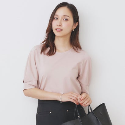 インデックス index シルケットポンチ変形パフスリーブ【洗濯機可】 （ライトピンク(070)）