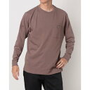 ニューバランス New Balance メンズ 長袖Tシャツ リラックスロングスリーブTシャツ_シューパッチ AMT55197 (アースシャドー)