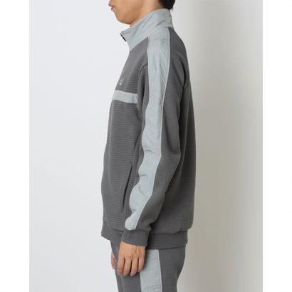 ニューバランス New Balance メンズ ニットジャケット THE CITY 25FW キルティングニットジャケット_ AMJ55605 （グレー）