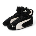プーマ PUMA レディース スニーカー 韓国 ミッドカット SPEEDCAT MID スピードキャット 400384 01 (ブラック)