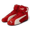 プーマ PUMA レディース スニーカー 韓国 ミッドカット SPEEDCAT MID スピードキャット 400384 01 (レッド)