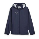 プーマ PUMA プーマ PUMA サッカー TEAMADDITIONS TR オールウェザージャケット 659169 (06 PUMANAVY)