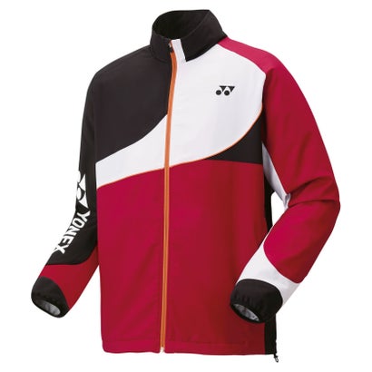 ヨネックス YONEX ヨネックス YONEX テニス ユニ裏地付ウィンドウォーマーシャツ アウター ジャケット トレーニング 防寒 チーム 部活 練習 ヒートカ （037 ワインレッド）