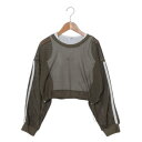 ラブトキシック Lovetoxic インナー付メッシュTシャツ (カーキ)