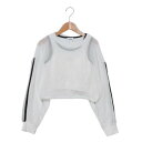ラブトキシック Lovetoxic インナー付メッシュTシャツ (オフホワイト)