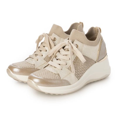 ムーム MUUM ニットレースアップスニーカー （OK）(4)