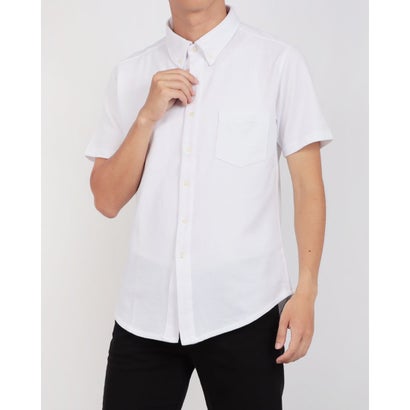 ホルバー Holubar ボタンダウン半袖シャツ (white)