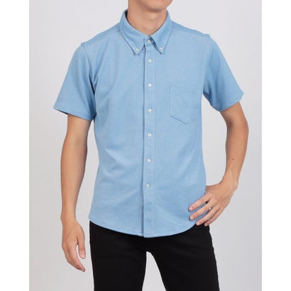ホルバー Holubar ボタンダウン半袖シャツ (blue)