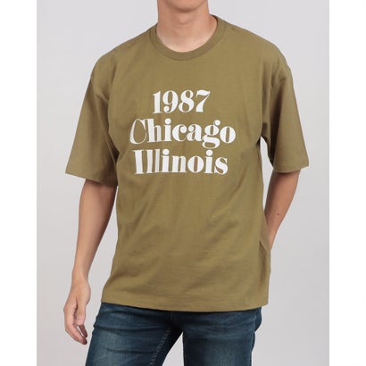 ローカスト LOCUST 1987 Chicago Tee (khaki)