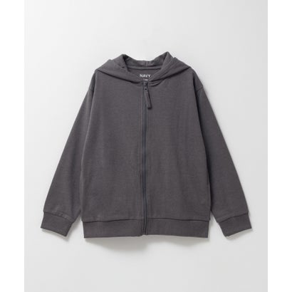 マックハウス Mac-House ミニ裏毛ジップパーカー （チャコール）