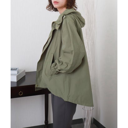 リベル モア libelle more 【撥水加工】ミドル丈マウンテンパーカー （カーキ）