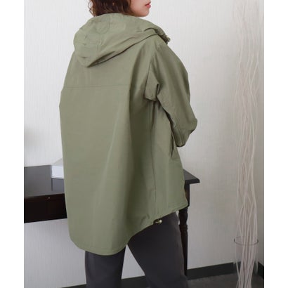 リベル モア libelle more 【撥水加工】ミドル丈マウンテンパーカー （カーキ）