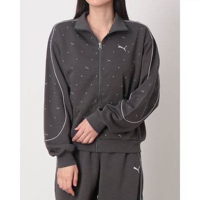 プーマ PUMA レディース 長袖ジャージジャケット CORE HERITAGE MX トラック JKT 690174 （DUSKY GRAY）