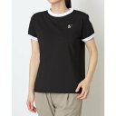 ティゴラバイビームスデザイン TIGORA by BEAMS DESIGN レディース フィットネス 半袖Tシャツ リンガーTシャツ TRBM-3P2535TS (ブラック)