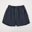 アクアスキュータム Aquascutum AQトランクス/25FW/2本ゴム/ストライプA 【返品不可商品】 (ネイビー)