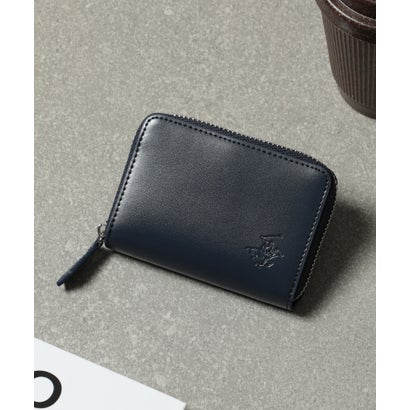 ビバリーヒルズポロクラブ BEVERLY HILLS POLO CLUB カウレザーポロコインケース BH8000 （ネイビー）