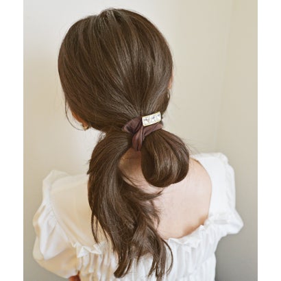 スタイロ styiro ビジューくしゅくしゅヘアゴム （ブラウン2）