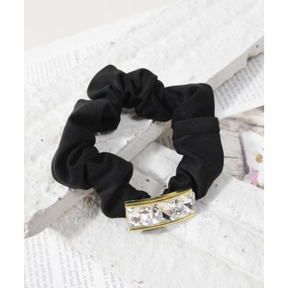 スタイロ styiro ビジューくしゅくしゅヘアゴム （ブラック2）