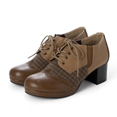 ニューヨークスターズ ボブソン NEW YORK STARS BOBSON レースアップ マニッシュシューズ （DBR/BEG）