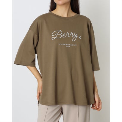 楽天LOCOMALL（ロコンド公式ストア）アルディラ AL・DI・LA 『Berry』ロゴTシャツ （20-モカ）