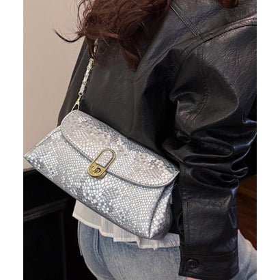 レジャ Leja 2WAYパイソンゴールドチェーンバッグ結婚式 パーティー 成人式 二次会 同窓会 お呼ばれ オ..