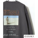 ラザル Lazar STAR WARS スターウォーズ 裏起毛 ヴィンテージ加工 ポスターアート スウェット トレーナー (ブラック系その他2)
