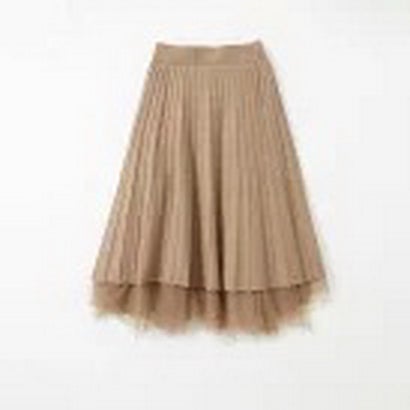 アイローズミラージュ Airose Mirage 2WAYリバーシブル チュールプリーツスカート｜ふんわりシルエット..