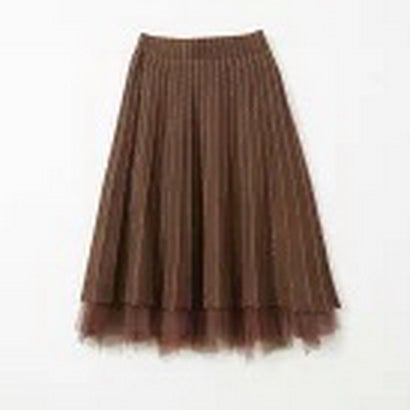 アイローズミラージュ Airose Mirage 2WAYリバーシブル チュールプリーツスカート｜ふんわりシルエット..