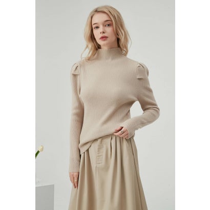 アイローズミラージュ Airose Mirage ニット セーター レディース リブニット ハイネック 長袖 トップ..