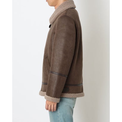 ベスジョーヤ VESGIOIA メンズラムファージャケット （モカ）