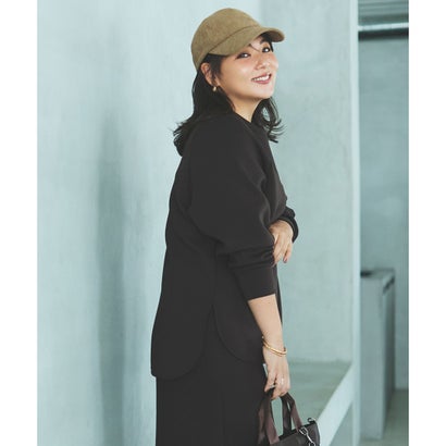 UNFILO 【新色登場】【WEB限定】BEAUTY FORM JERSEY バックZIPプルオーバー （[NEW]ブラウン）