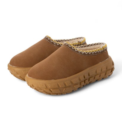 デメテル DEMETER 厚底 凹凸ソール ボリュームファー ムートンシューズ （キャメル）