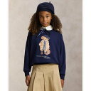 ポロ ラルフ ローレン POLO RALPH LAUREN (ガールズ 7才~16才)Polo ベア フリース ボクシー スウェットシャツ (410ネイビー)