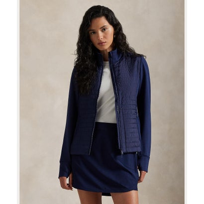 ポロ ゴルフ｜アールエルエックス POLO GOLF｜RLX GOLF （RLX）ハイブリッド フレンチ テリーキルテッド ジップ ジャケット （410ネイビー）