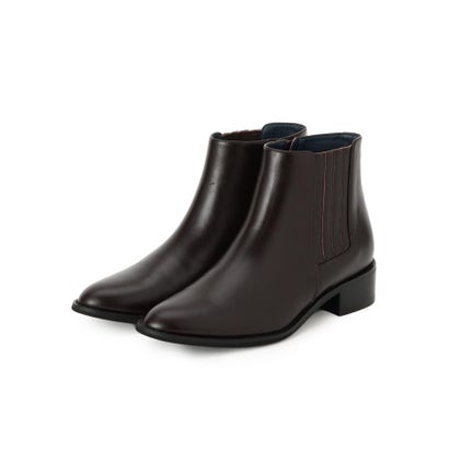 デッサン Dessin 牛革サイドゴアジップブーツ （ブラウン(044)）